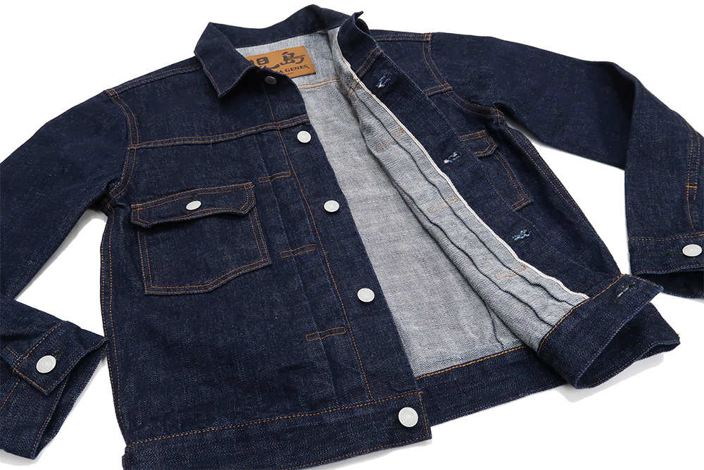 児島ジーンズ デニムジャケット KOJIMA GENES 15oz セルビッチ セカンドモデル Gジャン RNB-552 新品 :rnb-552:服の福助商店  - 通販 - Yahoo!ショッピング