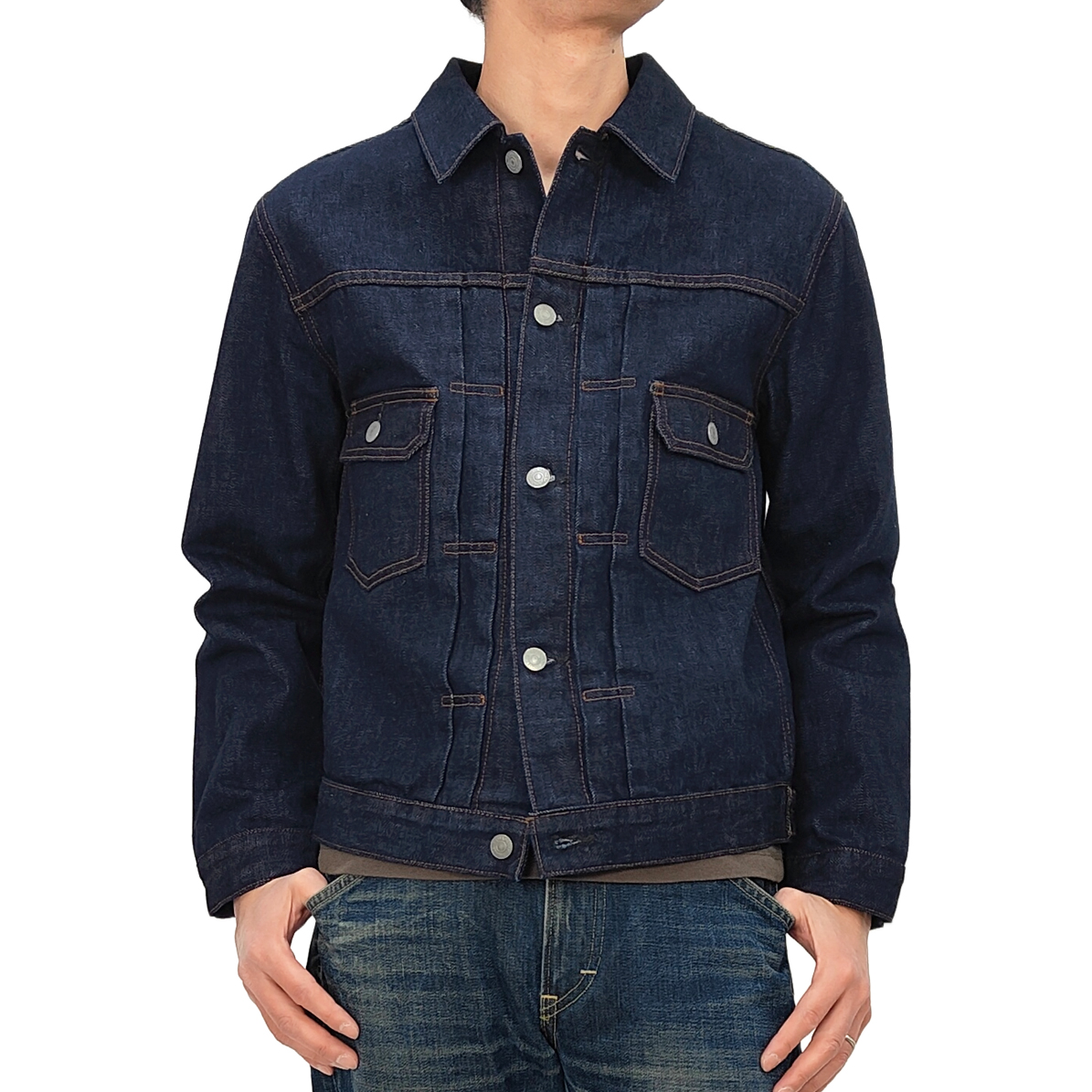 児島ジーンズ デニムジャケット KOJIMA GENES 15oz セルビッチ