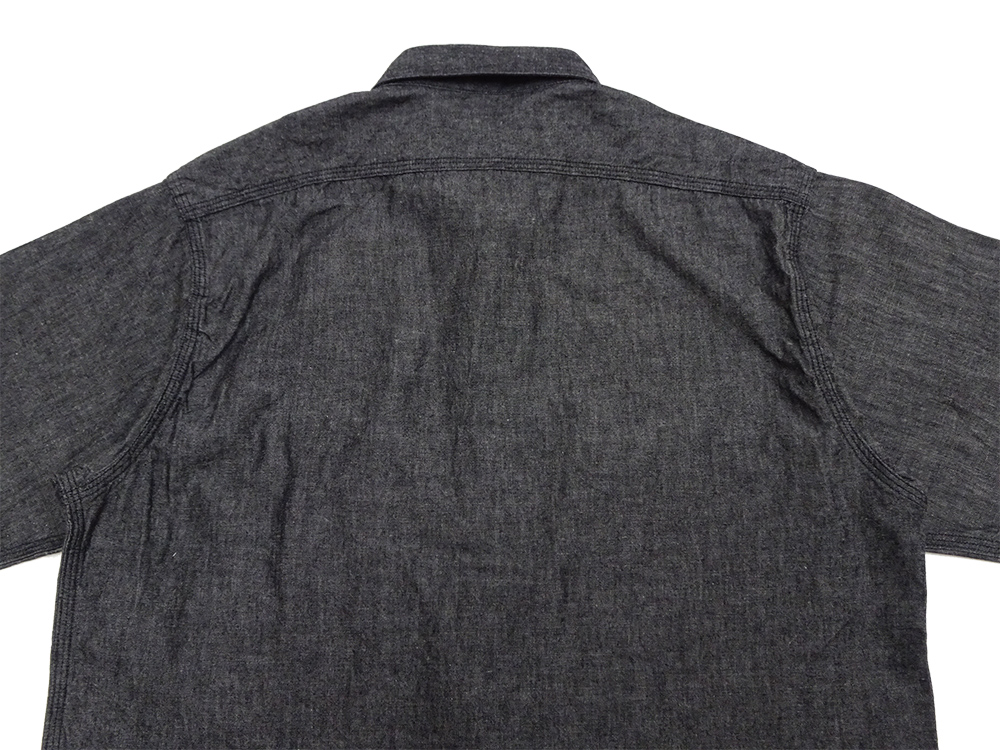 SUGAR CANE シュガーケーン ブラックシャンブレー ワークシャツ Sugar