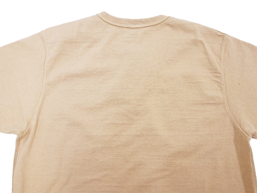 サムライジーンズ 和綿零天竺 ヘンリーネック 半袖Tシャツ