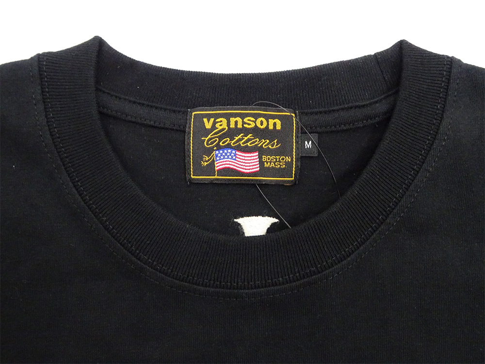 VANSON（バンソン） スズキ コラボTシャツ VANSON SUZUKI GS400 刺繍