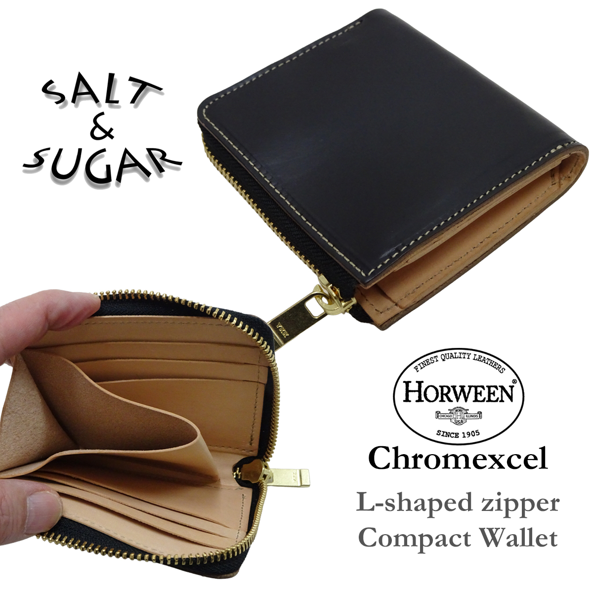 SALT&SUGAR（ソルトアンドシュガー） 財布 Salt & Sugar クロム