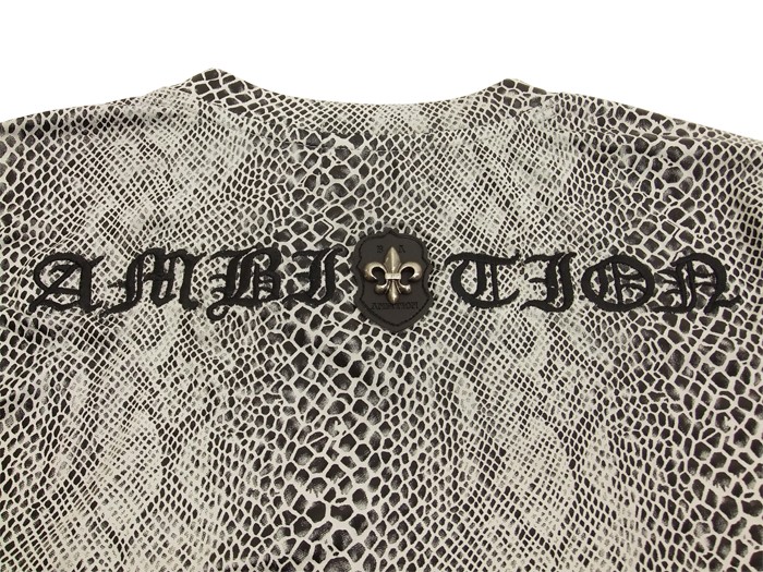 ビーアンビション Tシャツ Be Ambition パイソングラフィック 蛇柄 V