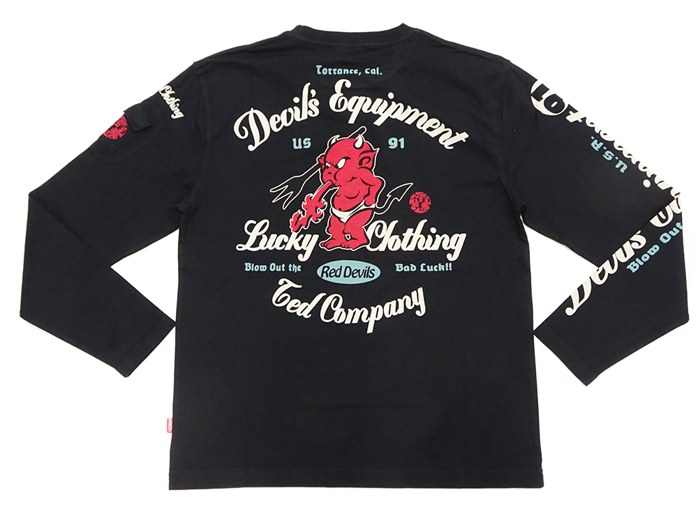 TEDMAN（テッドマン） 長袖Tシャツ ロンT DEVIL EQUIPMENT エフ商会