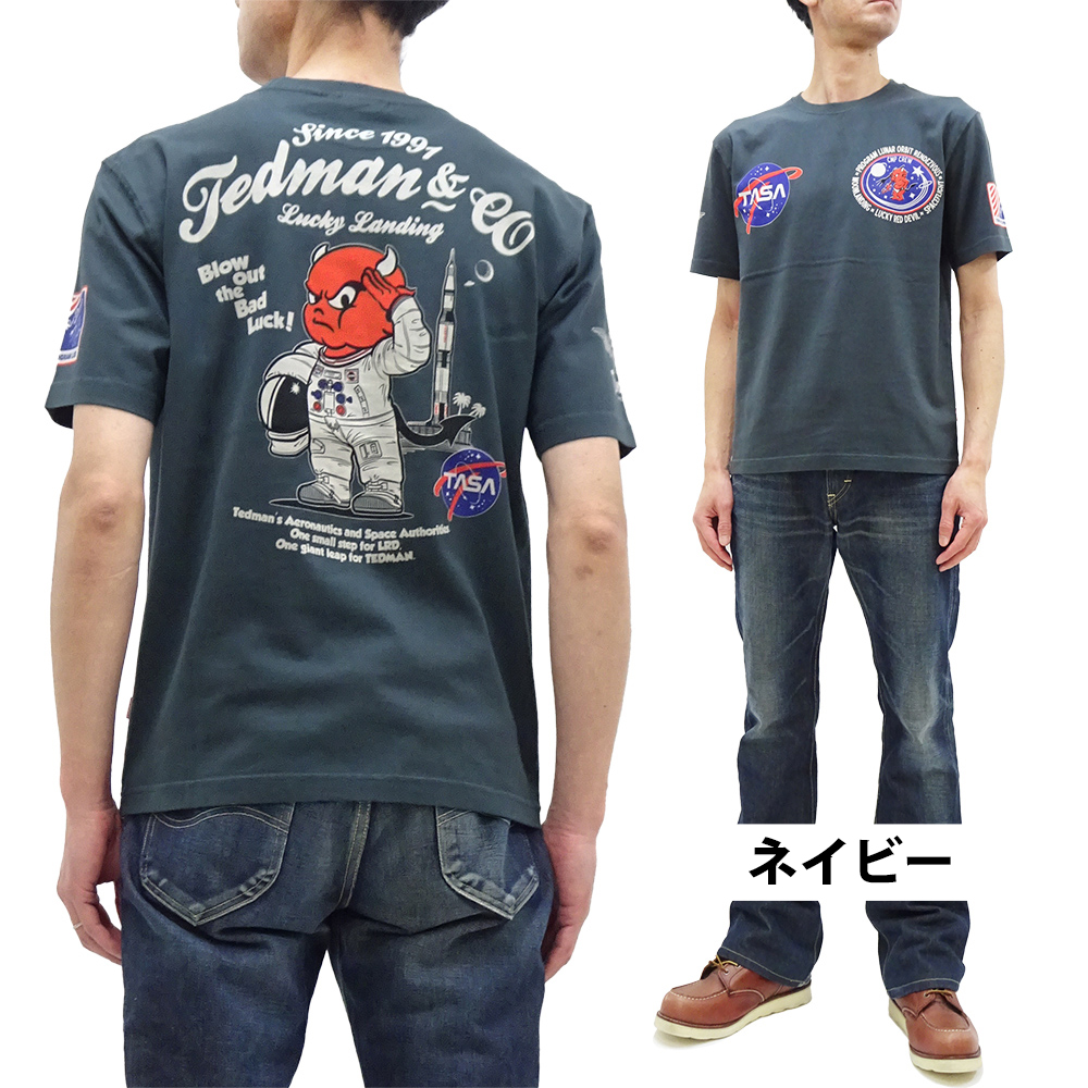 TEDMAN（テッドマン） Tシャツ 半袖Tシャツ TASA PROGRAM LOR アストロ