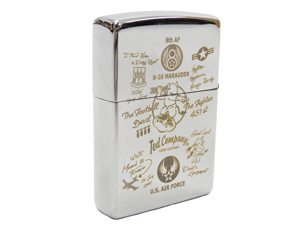 テッドマン ジッポライター TEDMAN ZIPPO オイルライター エフ商会 戦略航空軍団 TDZ-035R 新品