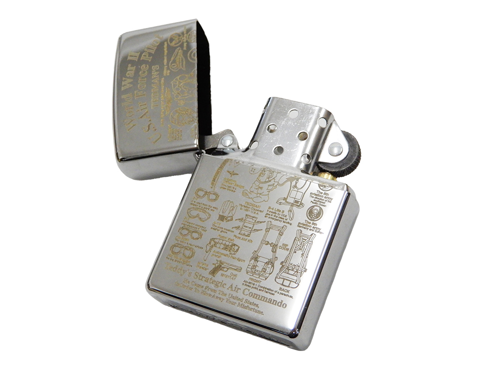 テッドマン ジッポライター TEDMAN ZIPPO オイルライター エフ商会 戦略航空軍団 TDZ-035R 新品