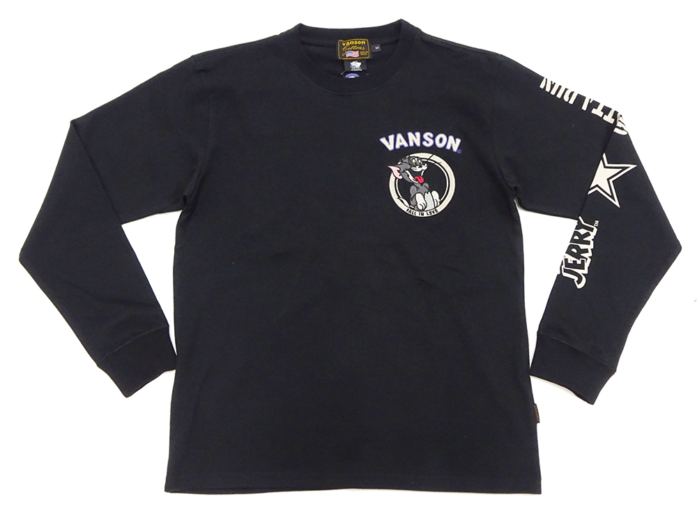VANSON トム & ジェリー バンソン 長袖Tシャツ ロンT