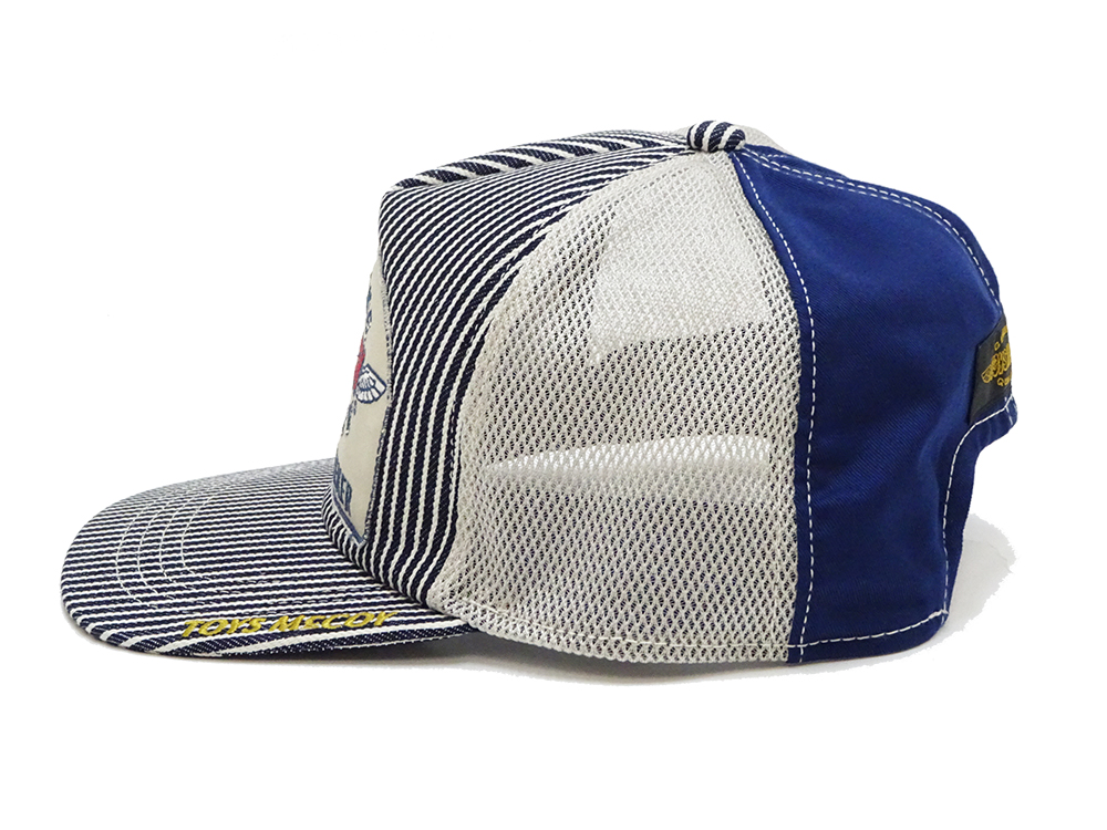 TOYS McCOY（トイズマッコイ） メッシュキャップ ヒッコリーストライプ