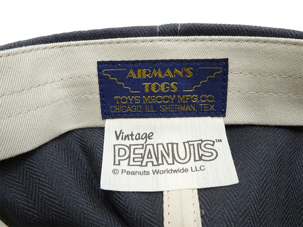 TOYS McCOY（トイズマッコイ） スヌーピー コットンキャップ 帽子