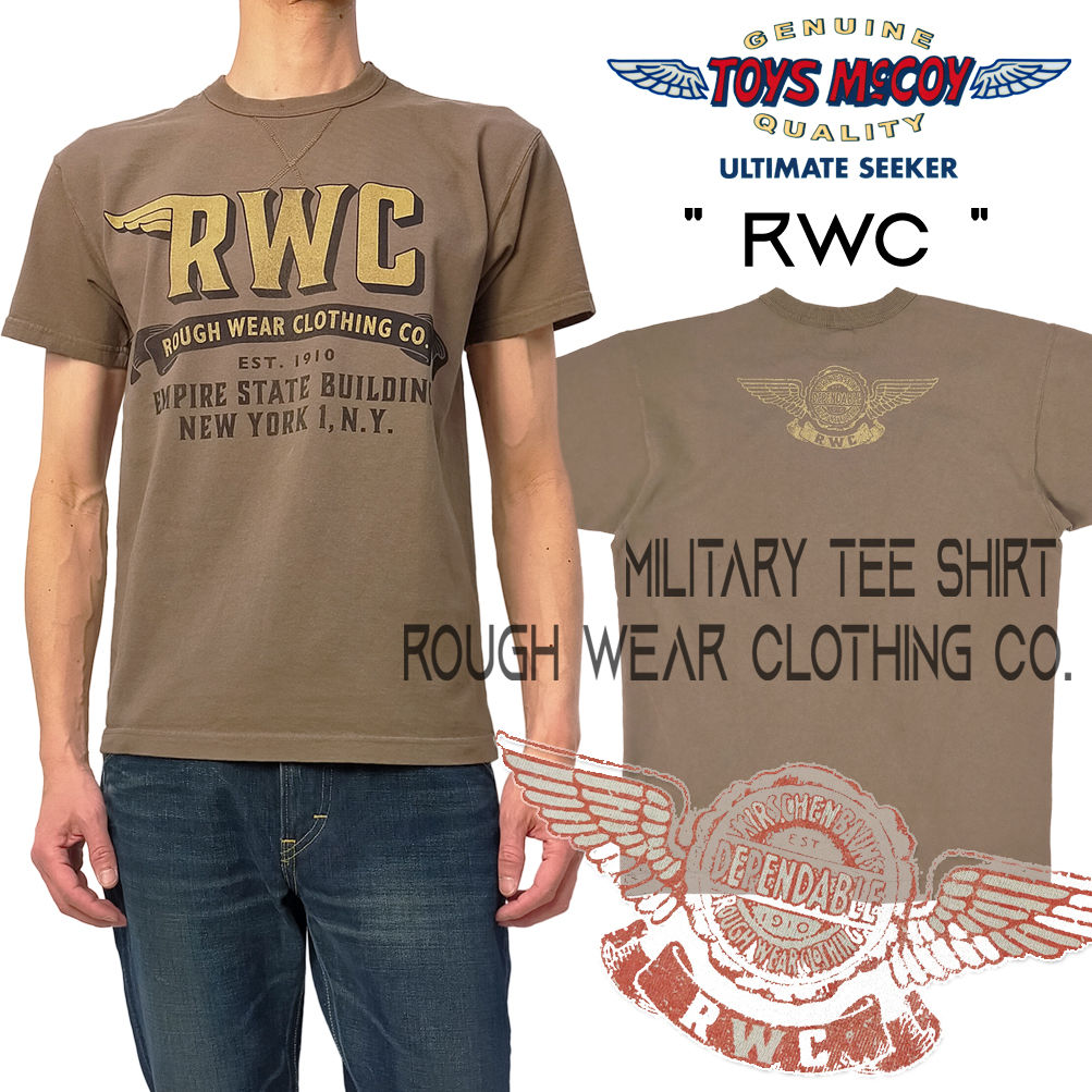 TOYS McCOY トイズマッコイ ミリタリーTシャツ Toys McCoy ROUGH