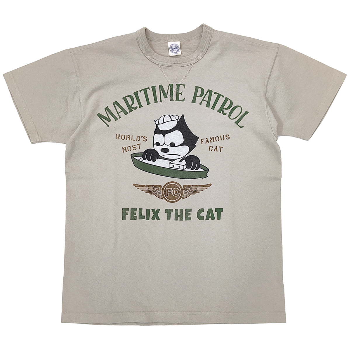 TOYS McCOY（トイズマッコイ） ミリタリーTシャツ FELIX THE CAT TEE