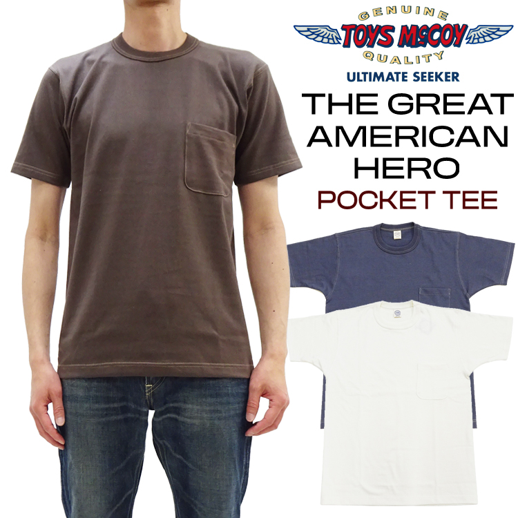 TOYS McCOY（トイズマッコイ） ポケットTシャツ 無地 半袖Tシャツ THE