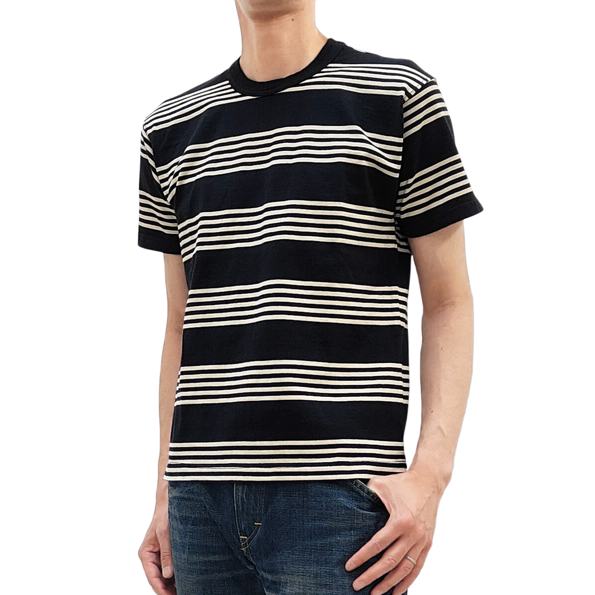 TOYS McCOY（トイズマッコイ） マルチボーダーTシャツ スティーブ