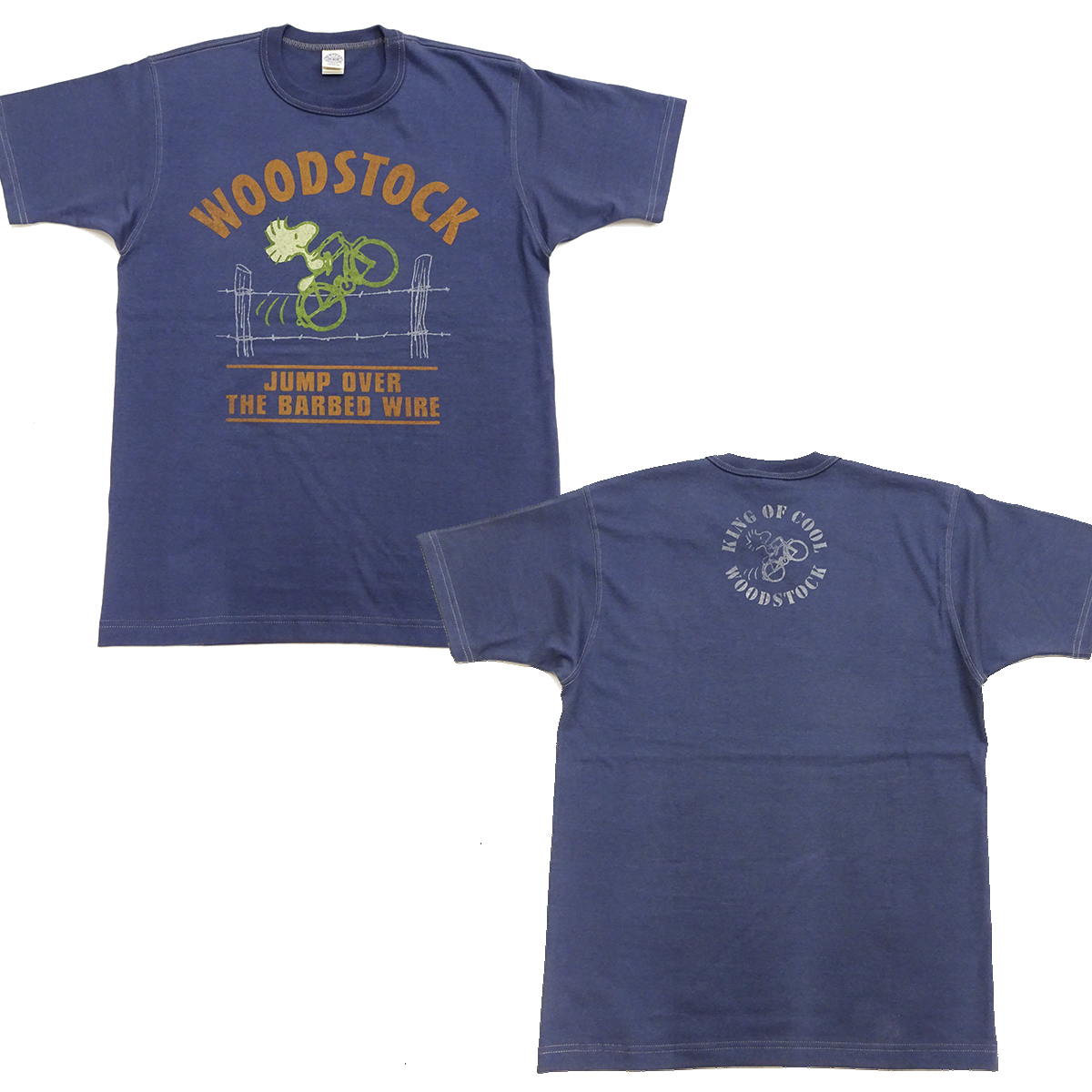 トイズマッコイ 半袖Tシャツ Toys McCoy ウッドストック キング・オブ・クール 大脱走 Tシャツ TMC2628 新品の画像