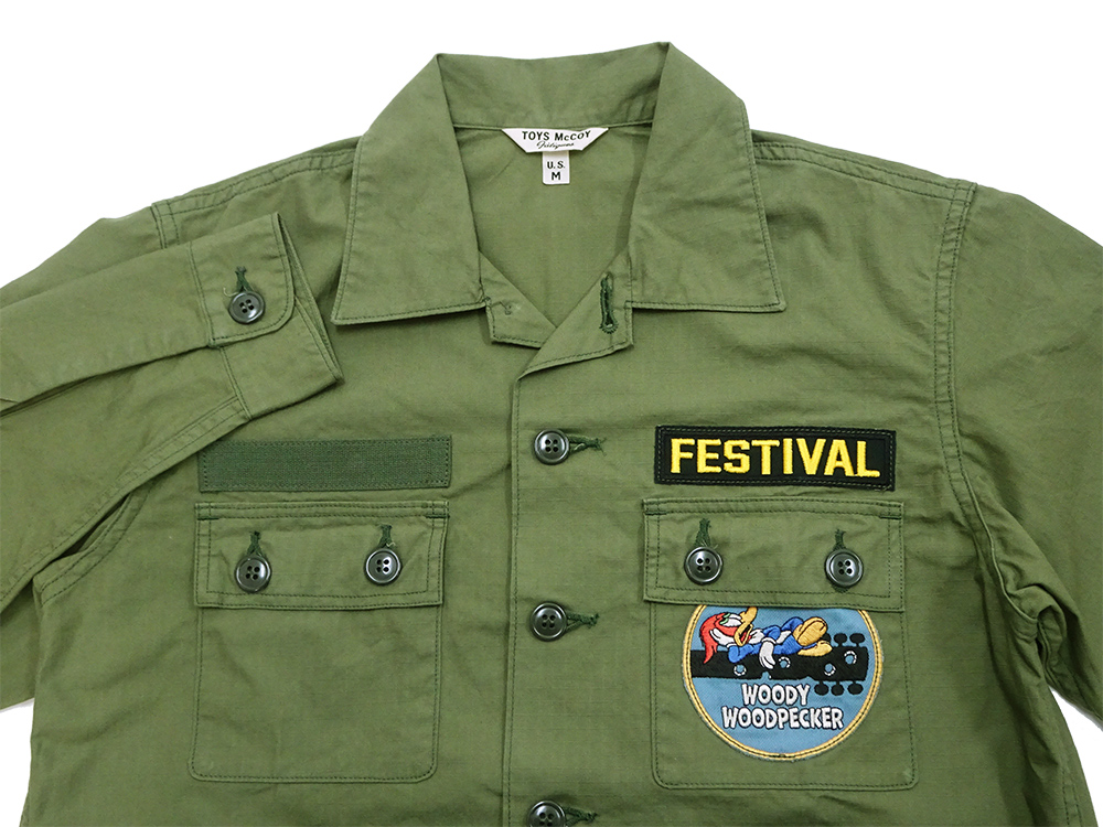 TOYS McCOY トイズマッコイ ユーティリティーシャツ リップス TOYS McCOY トイズマッコイ ユーティリティーシャツ リップス