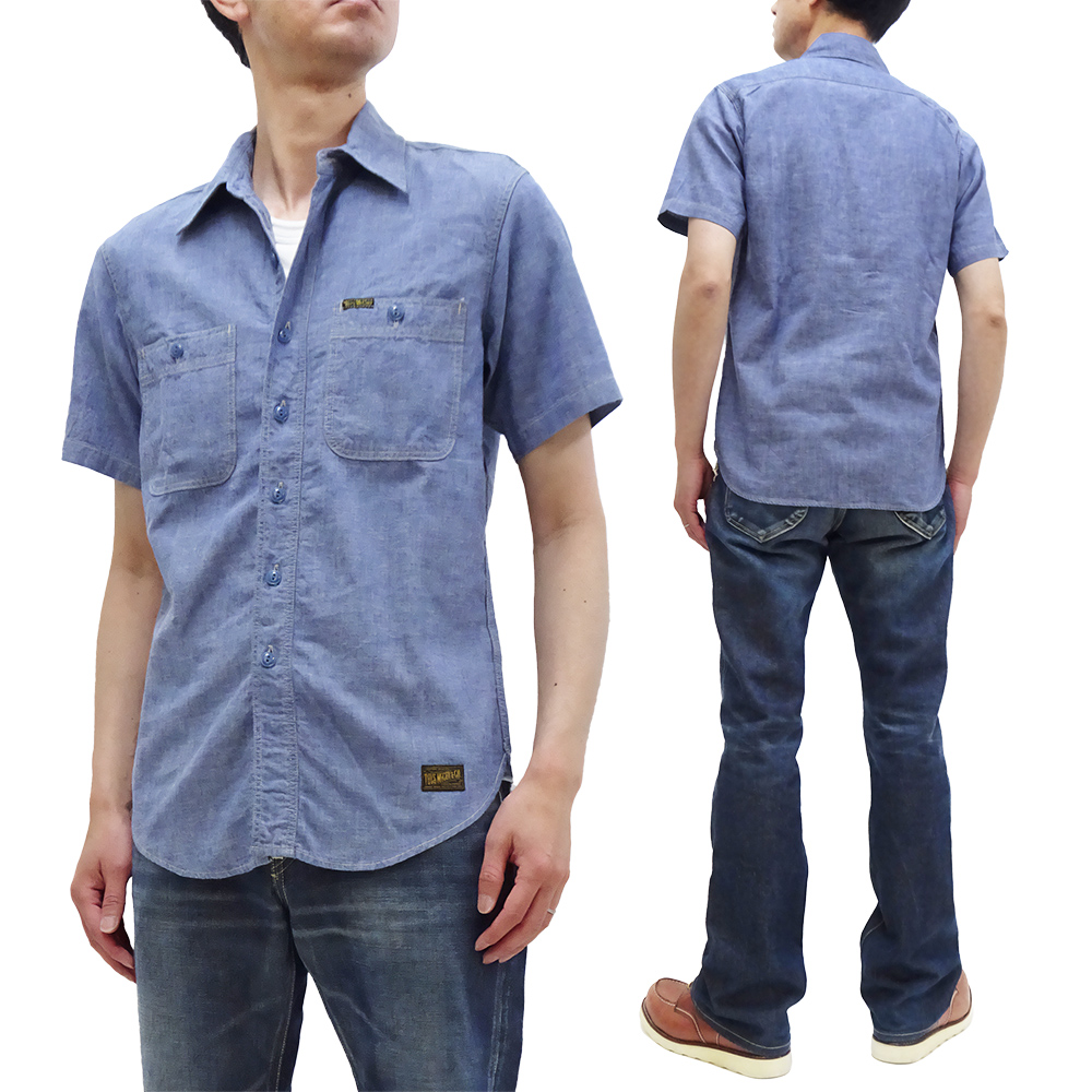 12ss TOYS McCOY シェルビーコブラ 半袖ワークシャツ tms2305-1.jpg