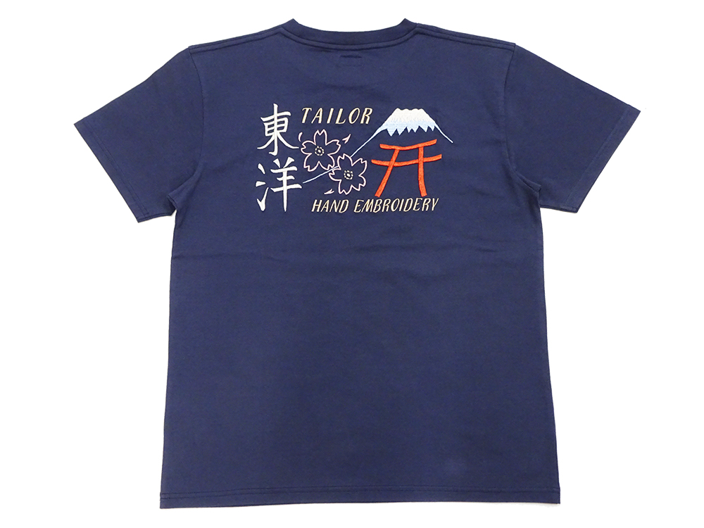 TAILOR TOYO テーラー東洋 スカTシャツ LOGO 半袖Tシャツ 総刺繍
