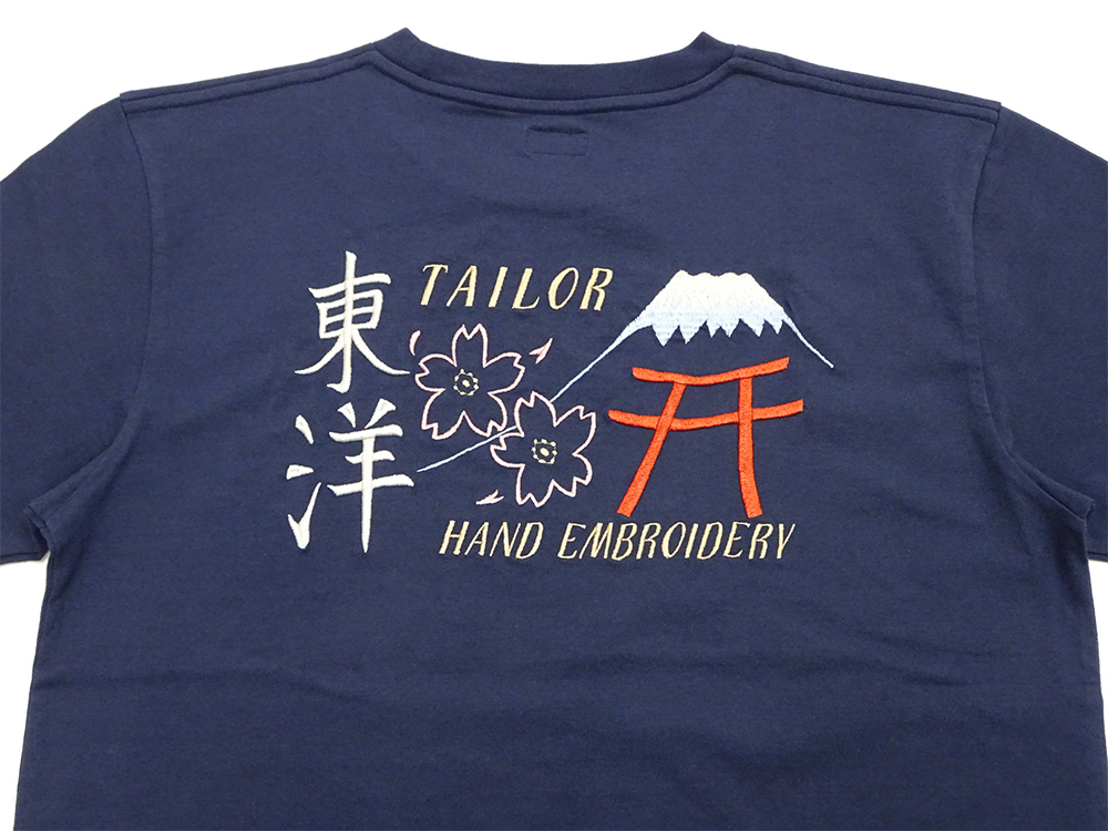 TAILOR TOYO テーラー東洋 スカTシャツ LOGO 半袖Tシャツ 総刺繍