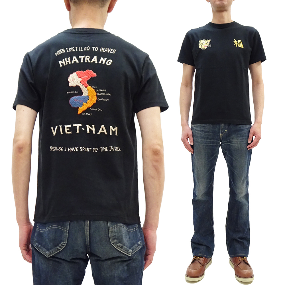 TAILOR TOYO テーラー東洋 スカTシャツ SUKA T-SHIRT EMBROIDERED VIET
