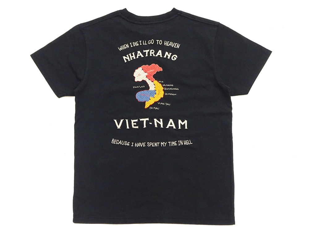 TAILOR TOYO テーラー東洋 スカTシャツ SUKA T-SHIRT EMBROIDERED VIET