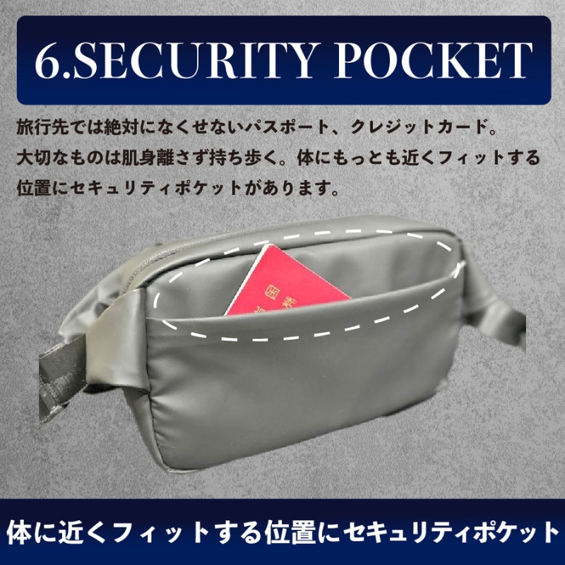 【NIG公式】QUICK PACK 9 クイックパック9 ボディバッグ ショルダーバッグ コンパクト 大容量 旅行 斜めがけ 旅行 レディース メンズ ギフト プレゼント 誕生日 |  | 18
