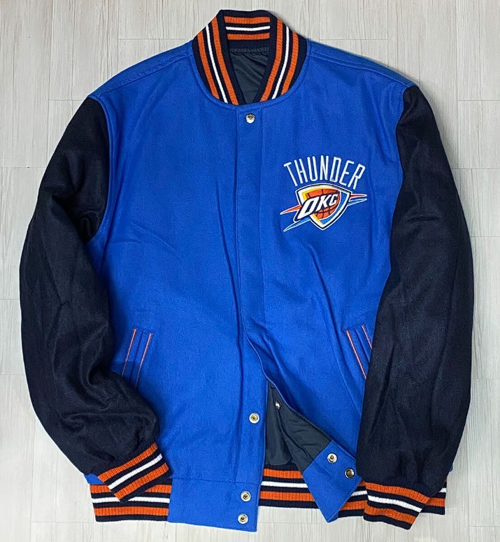 USA限定 JHデザイン NBA オクラホマシティ サンダー OKC リバーシブル