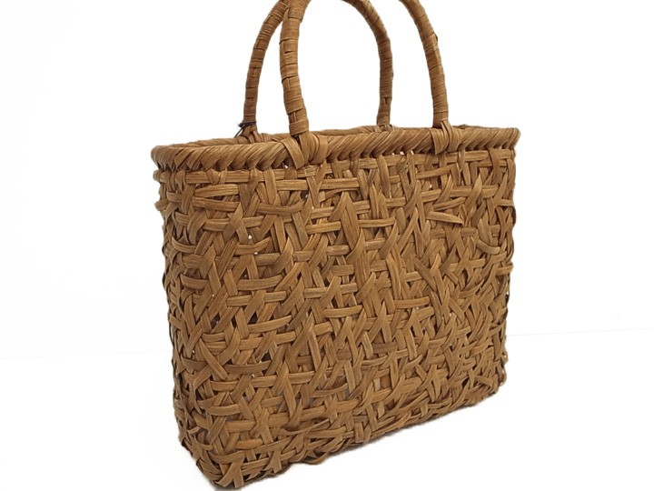 バッグ 籠 籠バッグ 自然素材 山葡萄 葡萄蔓 g823 : ロマン着物みやが
