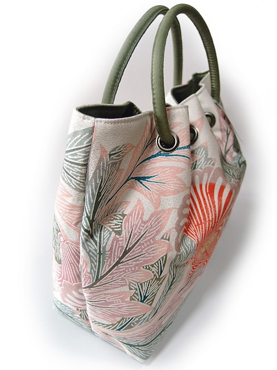 和装 バッグ ハンド 西陣織 和染 紅型 栗山 吉三郎 洋装 兼用 一釜