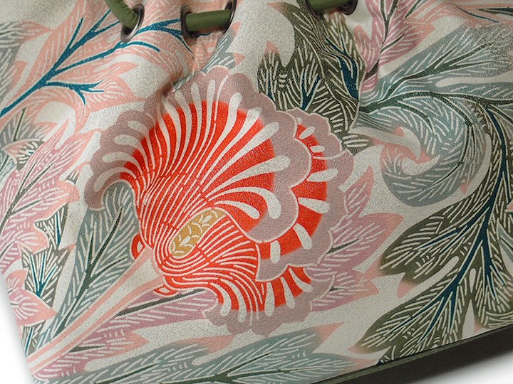 和装 バッグ ハンド 西陣織 和染 紅型 栗山 吉三郎 洋装 兼用 一釜