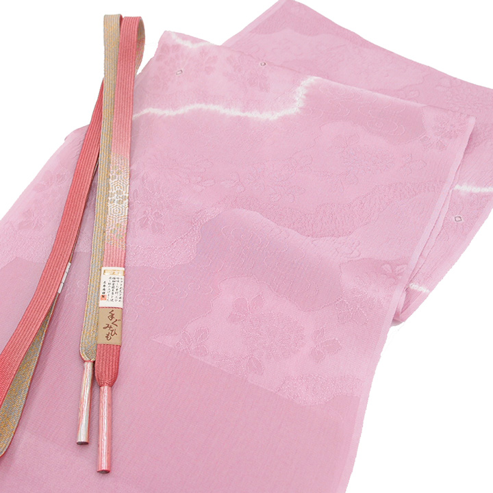 帯揚げ 帯締め ２点 セット 帯あげ 帯上げ 帯じめ 帯〆 正絹 手組み 手 