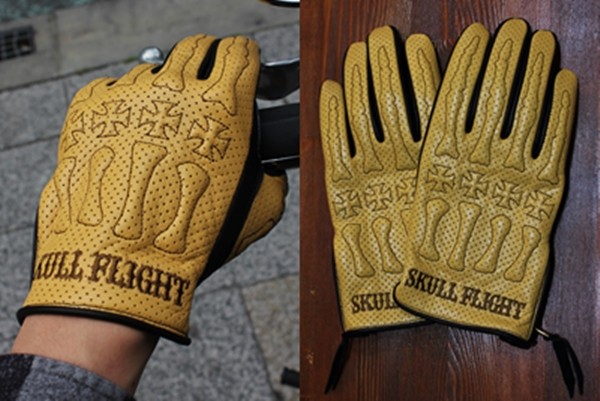 スカルフライト パンチング レザー ボーン グローブ SKULL FLIGHT PUNCHING LEATHER BONE GLOVE  :SkullFligh-PunchingLeatherBoneGlove-BikerGlove:ROMEO S CAFE バイカーズアメカジ -  通販 - Yahoo!ショッピング