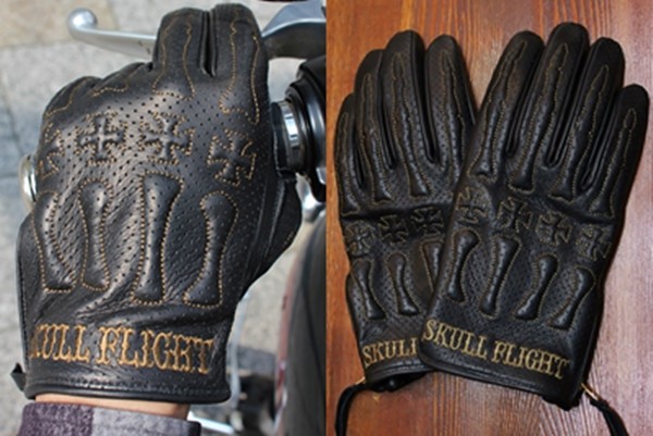 スカルフライト パンチング レザー ボーン グローブ SKULL FLIGHT PUNCHING LEATHER BONE GLOVE  :SkullFligh-PunchingLeatherBoneGlove-BikerGlove:ROMEO S CAFE バイカーズアメカジ -  通販 - Yahoo!ショッピング