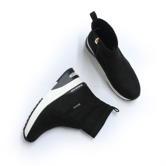 みーる MICHEL KLEIN（ミッシェルクラン） ブーツ レディース 靴 ショート 黒