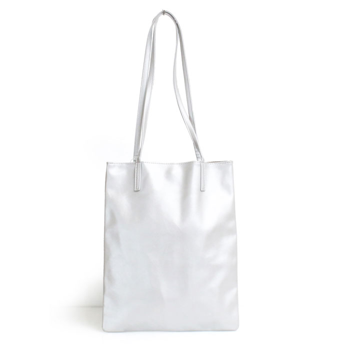 スクエア 合皮 A4 フラット トート レディース 軽量 サブバッグ 旅行