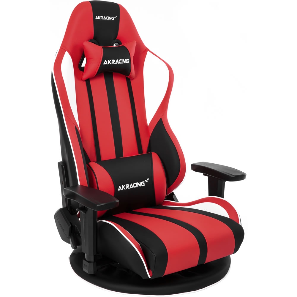 【中古美品】AKRacing エーケーレーシング 極坐 ゲーミングチェア AKレーシング ゲーミングチェア 座椅子 極坐 アームレスト