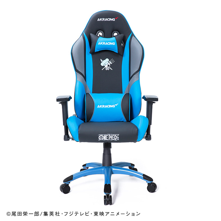 AKレーシング ONE PIECE コラボ ゲーミングチェア 昇降調整機能