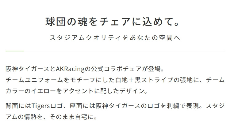 AKレーシング 阪神 タイガース コラボ プロ...の詳細画像2