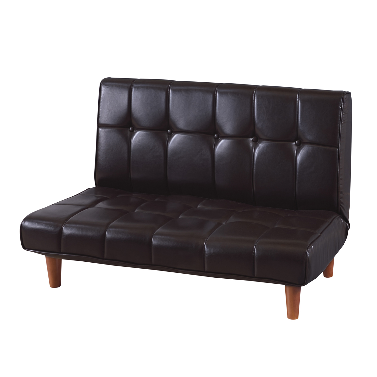 コンパクト ソファ 東谷 ソファ フロアソファ コンパクト リクライニング 二人掛け 2P