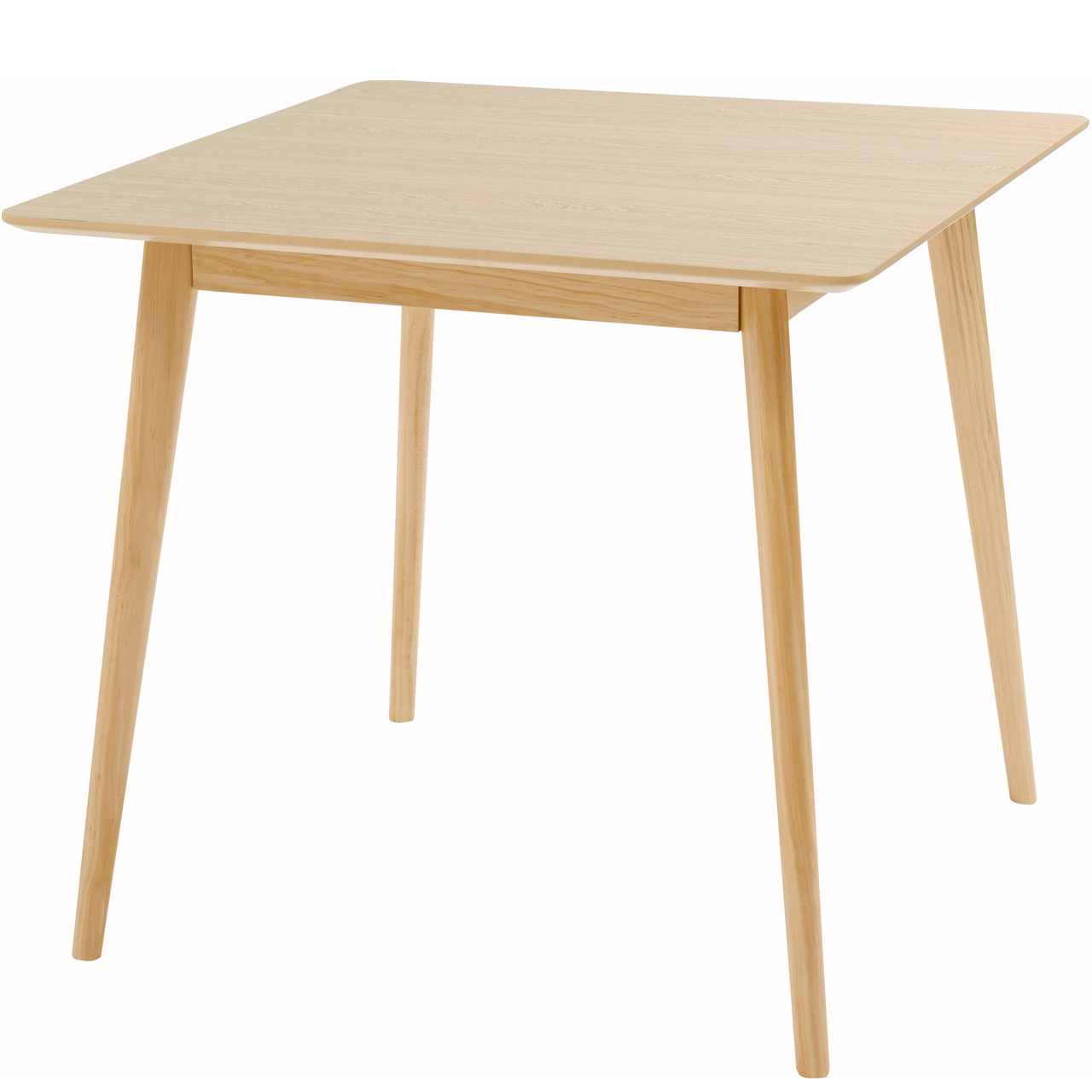 北欧風 天然木 ダイニングテーブル 幅80cm 正方形 スクエア 1人 2人 シンプル おしゃれ スタイリッシュ ダイニング テーブル カフェ パイン材｜room-cr｜02