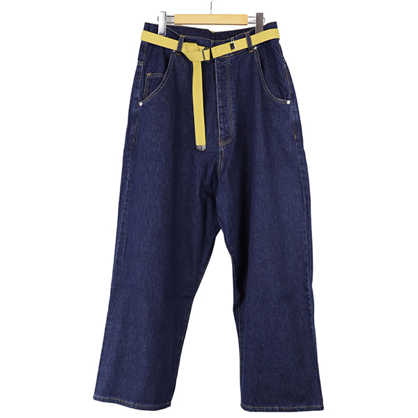 SO エスオー デニム SB-1286 サルエルパンツ ワイド ジーンズ 秋
