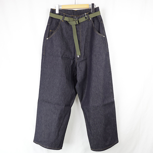 SO エスオー デニム SB-1286 サルエルパンツ ワイド ジーンズ 秋