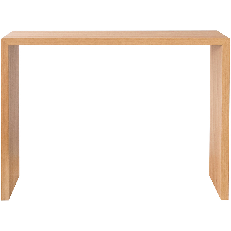 机 おしゃれ 木製 シンプル カウンターテーブル Galant 120×40 高さ90 ブラウン ナチュラル ホワイト 木目柄 コの字型 バーテーブル ハイタイプ DT-1006｜roomel｜03