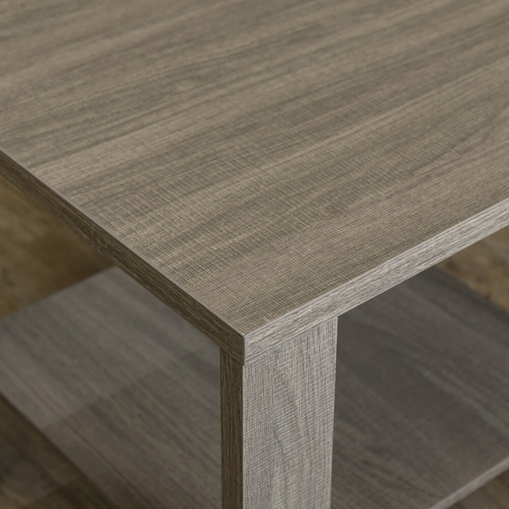 木製 サイドテーブル おしゃれ 韓国風 ビンテージ風 正方形 幅50 高さ 