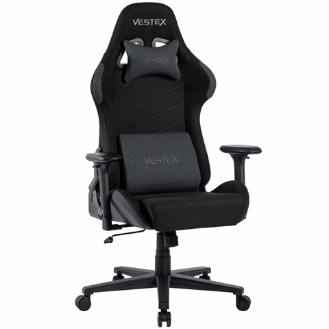 ゲーミングチェア eスポーツ ランバーサポート振動 VESTEX S1 単色 4色