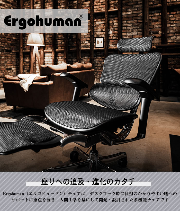 エルゴヒューマンプロ２/ハイタイプ/EHP２-HAM-BF【Ergohuman/オフィスチェア/在宅/ホームオフィス/関家具】 :  6042668901 : 家具インテリアのルームズ大正堂 - 通販 - Yahoo!ショッピング