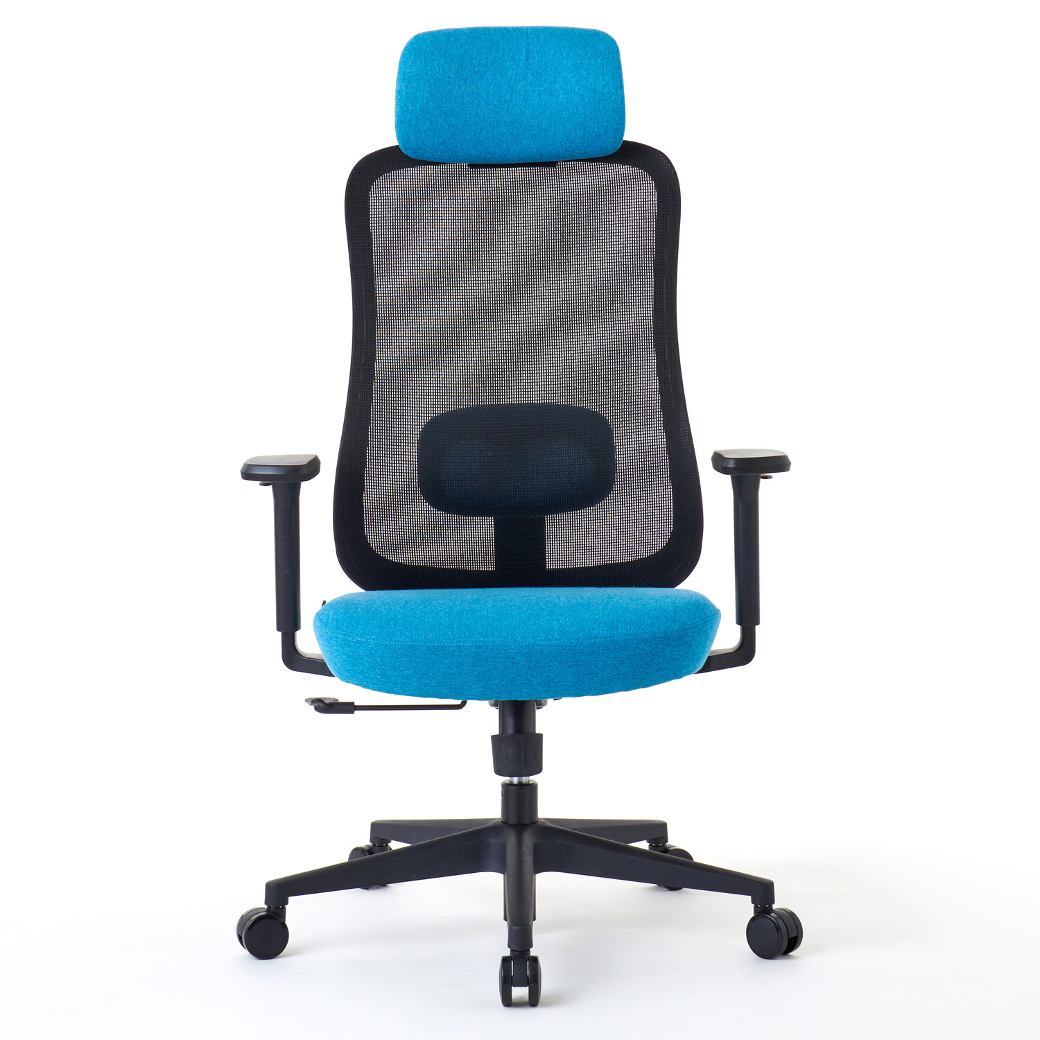 【新商品】ROOMWORKS M2ブラックベース ワークチェア デスクチェア PCチェア 低座面 3Dアーム 北欧モダン ファブリック 2Dランバーサポート ヘッドレスト　 |  | 04