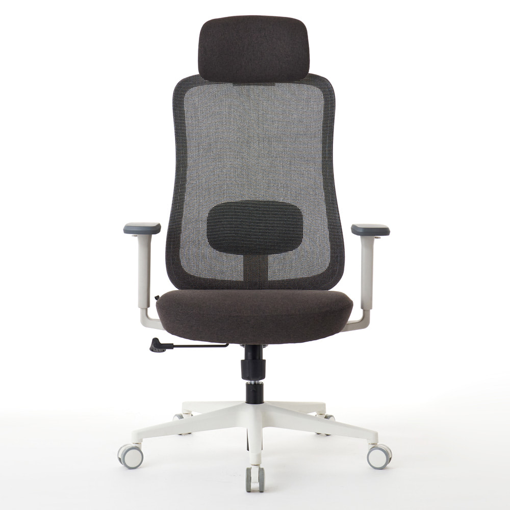 【新商品】ROOMWORKS M2 ホワイトベース ワークチェア デスクチェア PCチェア 低座面 3Dアーム 北欧モダン ファブリック 2Dランバーサポート ヘッドレスト　 |  | 02