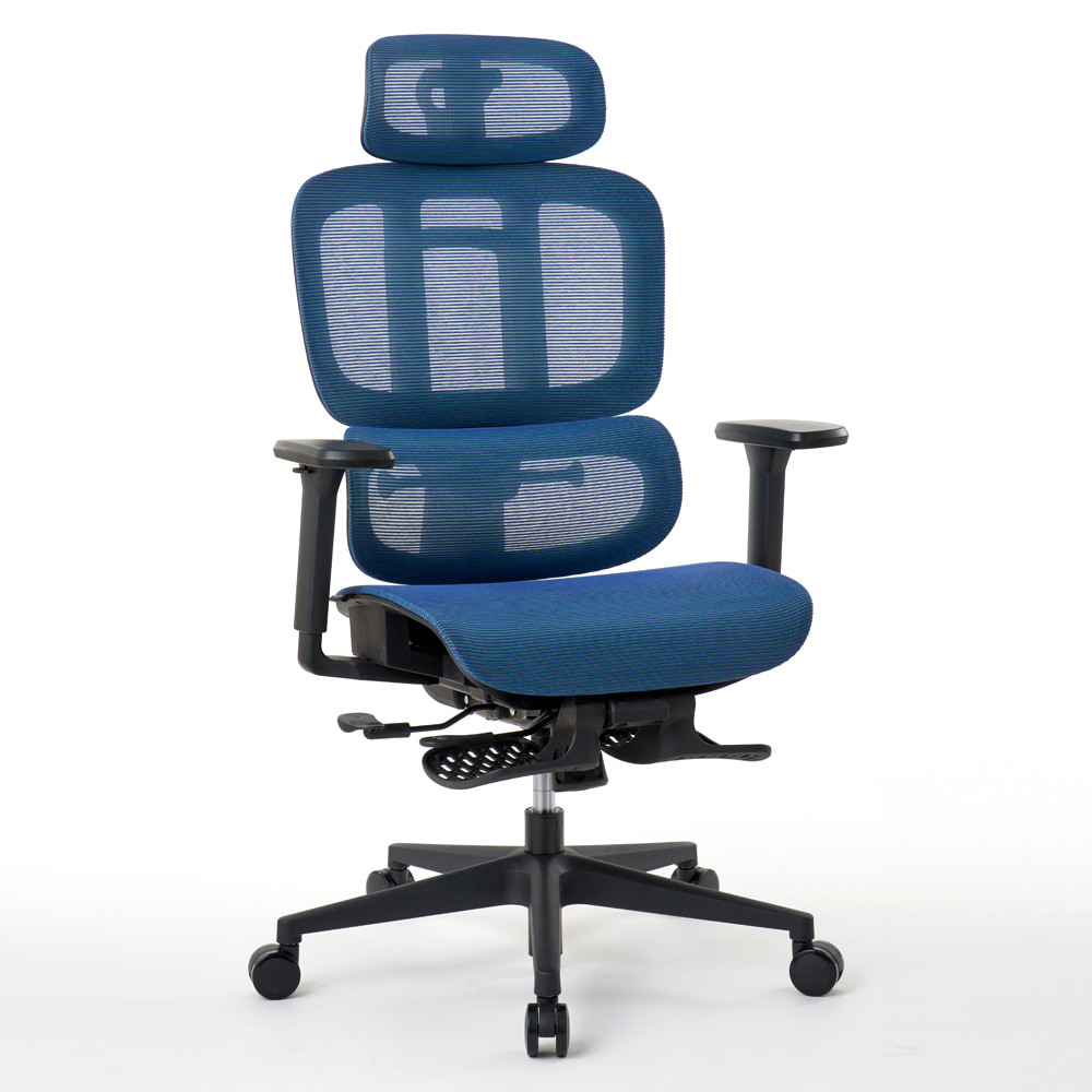 ROOMWORKS M5 オフィスチェア デスクチェア  多機能フルメッシュワークチェア RM5 フットレスト付き 低座面仕様 3Dアーム 3Dヘッドレスト 座面前後調節 |  | 02