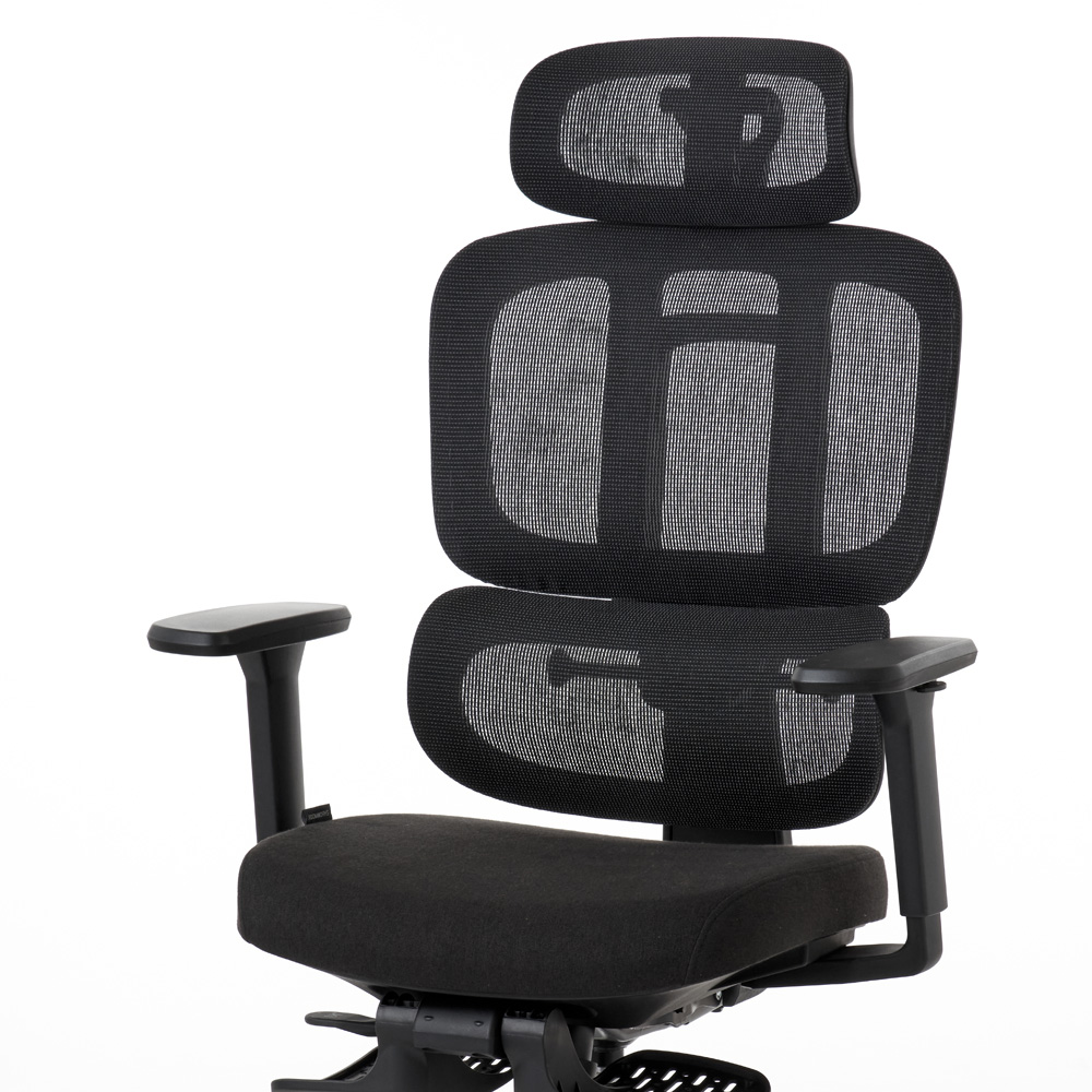 ROOMWORKS M6 オフィスチェア デスクチェア 多機能ファブリック